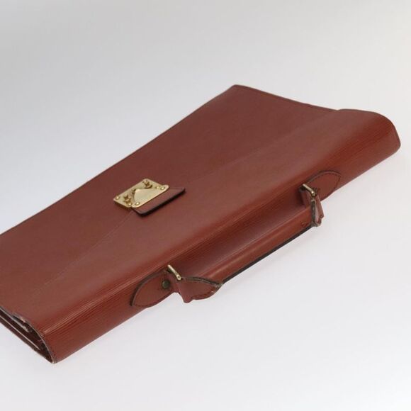 Louis Vuitton Serviette Conseiller Brown Leather Briefcase Bag (Pre-Owned) - Picture 14 of 16